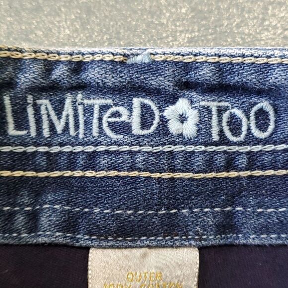 Limited too. Girls Skort, denim. Size 14. 5 pockets. Good used condition. - Picture 5 of 10